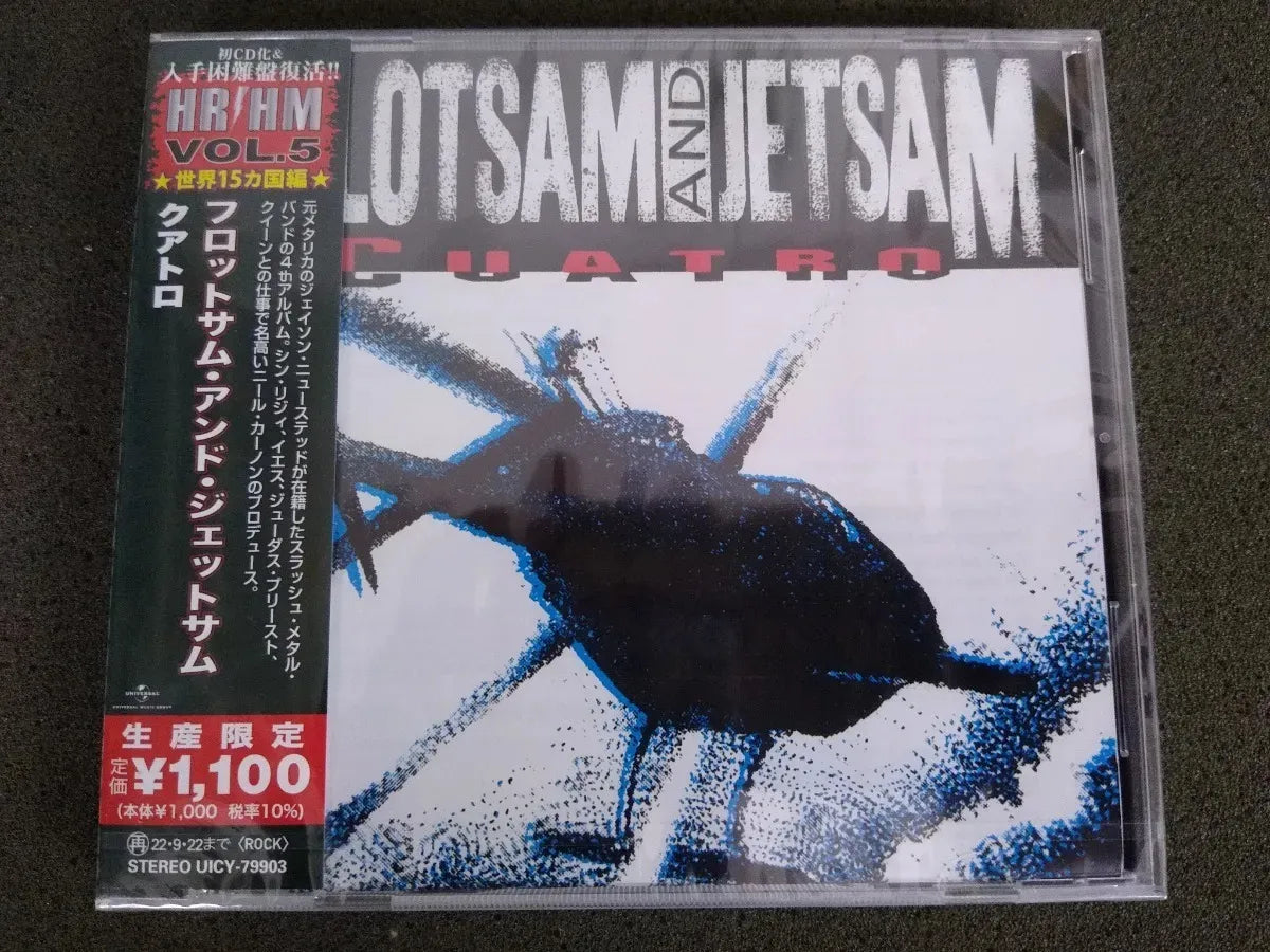 Cd - Flotsam And Jetsam  Cuatro- Japonês C/obi- Heavy Metal