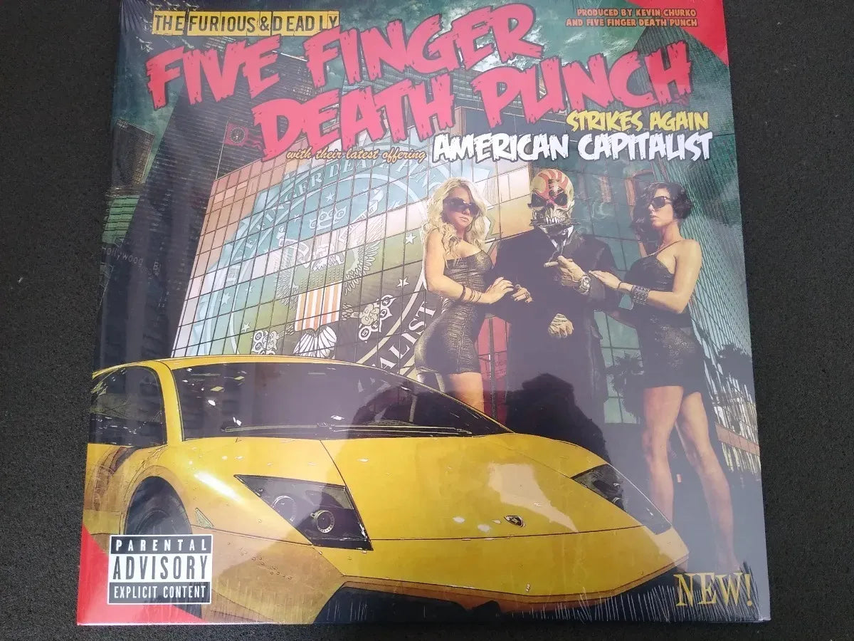 Lp - Five Finger Death Punch - American Capitalist * Us - Lp