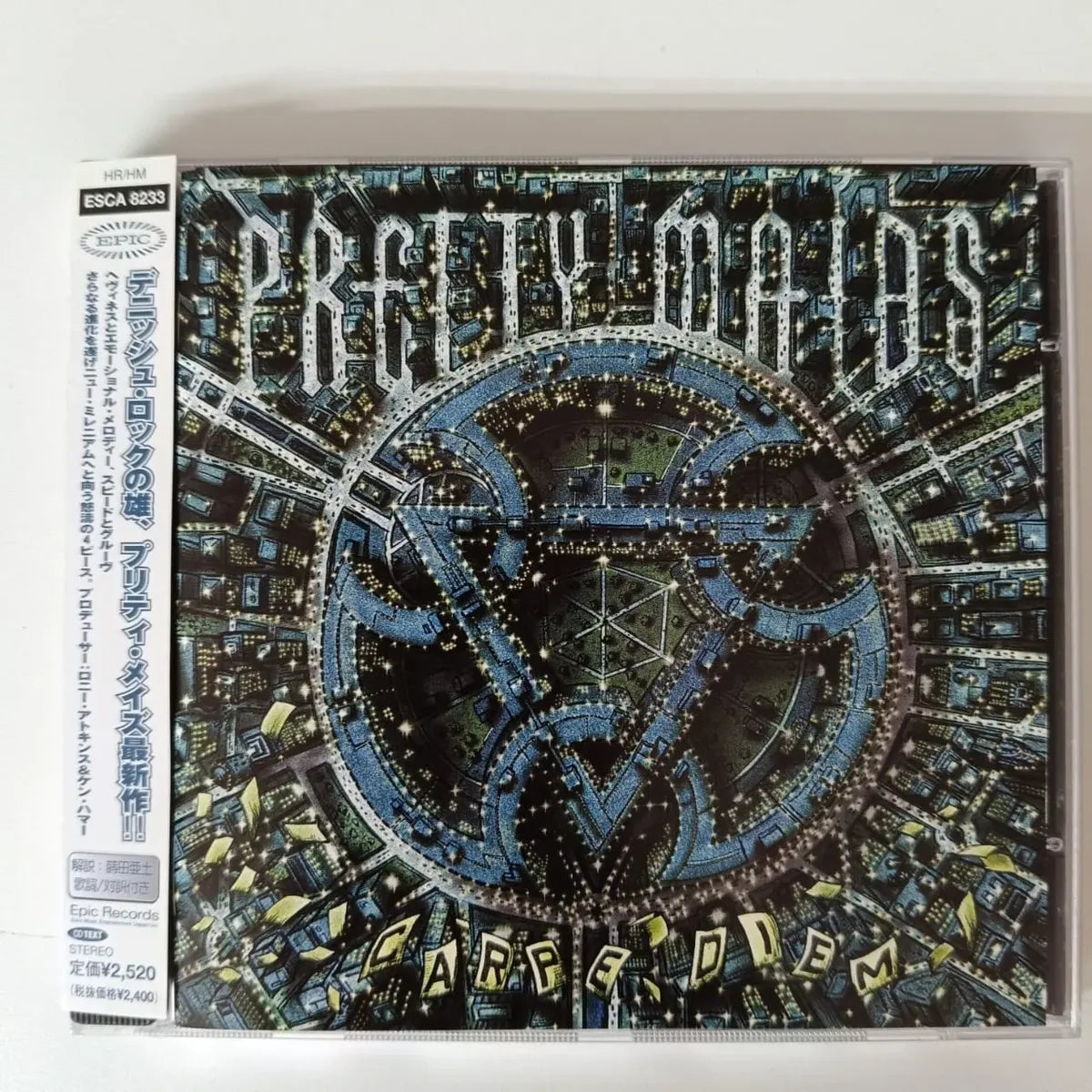 Cd Pretty Maids - Carpe Diem 2000 Ronnie Atkins Cd Japan Obi