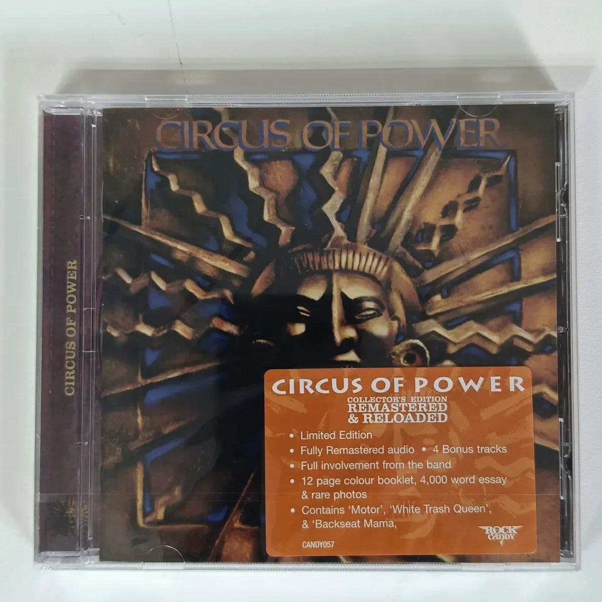 Cd Circus Of Power-circus Of Power*com Bonus Rock Candy Rema