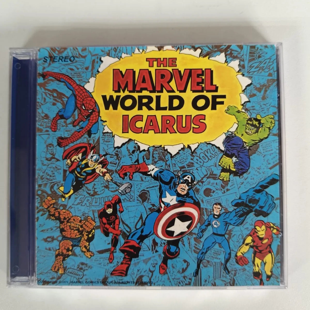 Cd Icarus - The Marvel World Of Icarus 1971 / 2006 Prog Rock