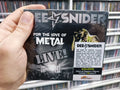Cd Dee Snider - For The Love Of Metal Live! * Nac - Duplo