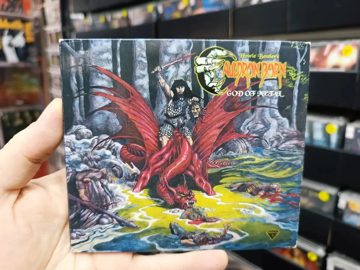 Cd - Cauldron Born - God Of Metal -heavy Metal Usado