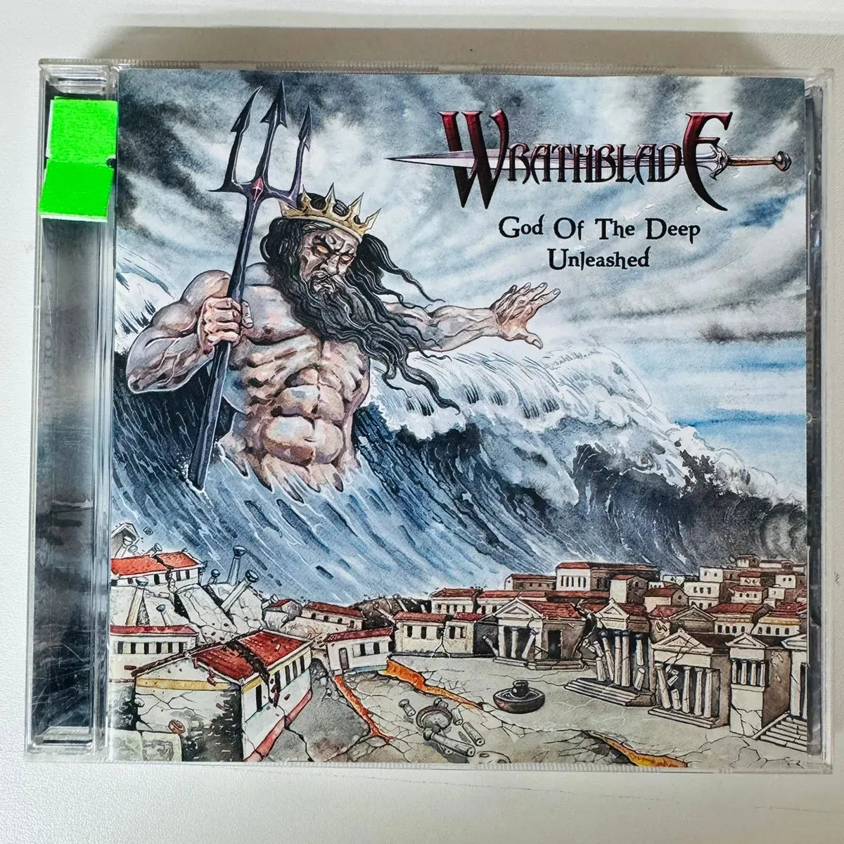 Cd Wrathblade - God Of The Deep Unleashed Heavy Metal Import