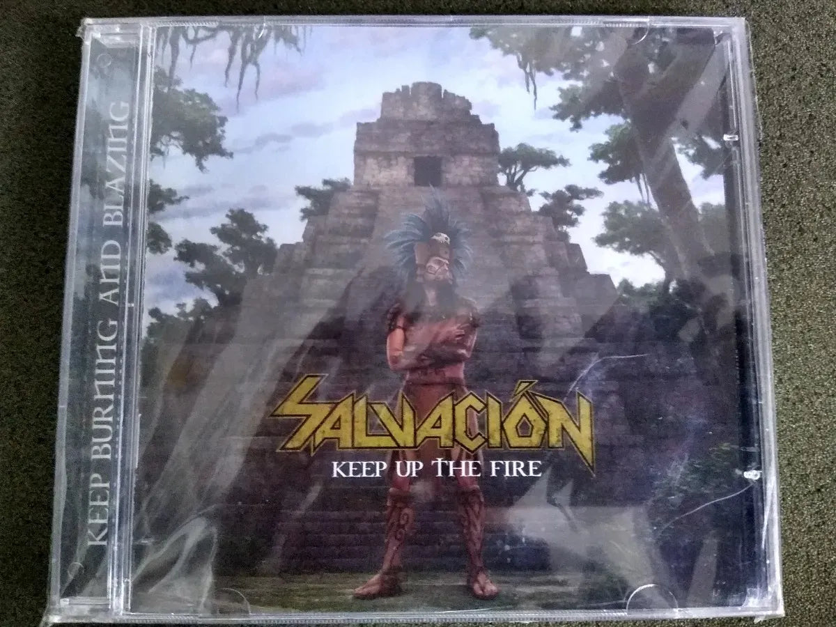 Cd - Salvación - Keep Up The Fire *us - Power Metal