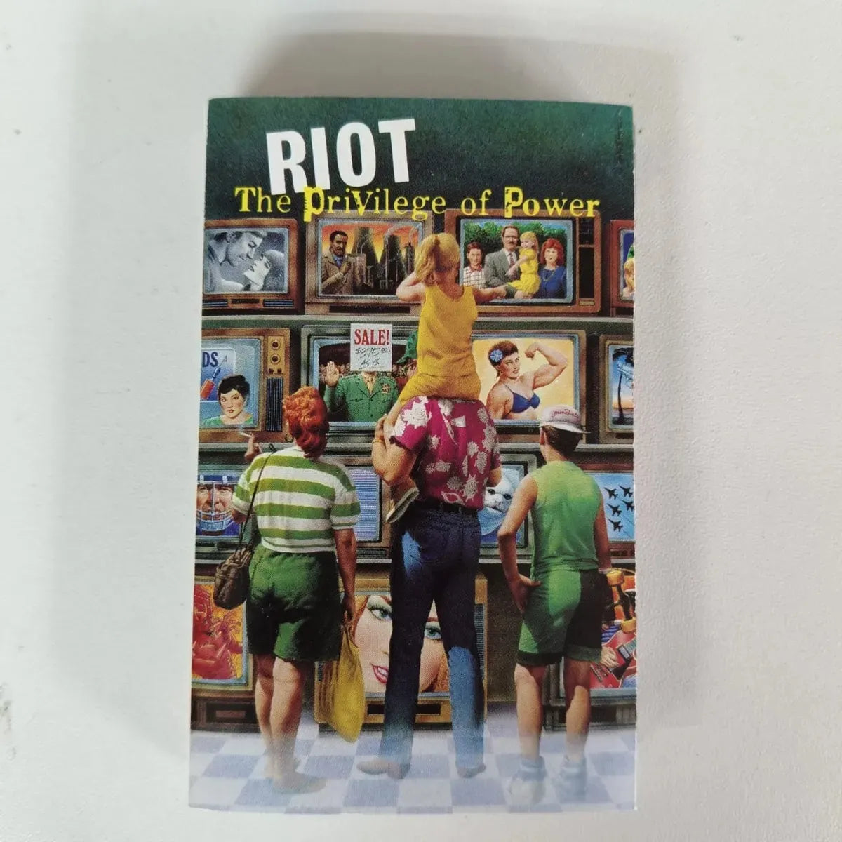 K7 Cassete -riot-the Privilege Of Power *joe Lynn Turner