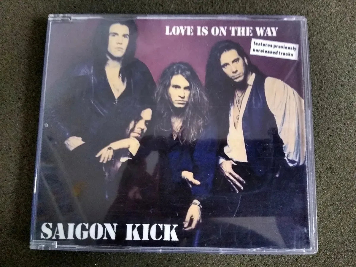 Cd - Saigon Kick - Love Is On The Way *france - Single
