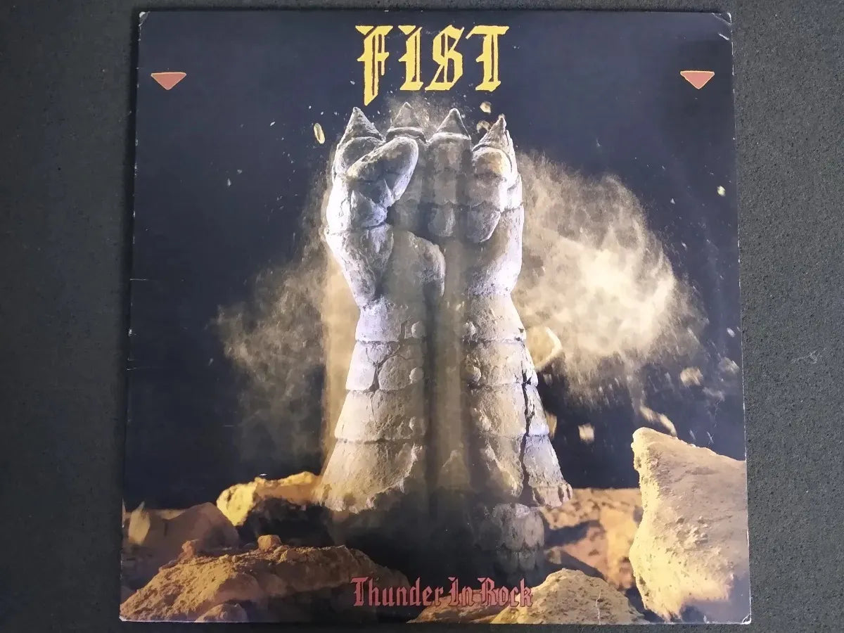Lp - Fist  Thunder In Rock - Importado De Época - Vinyl