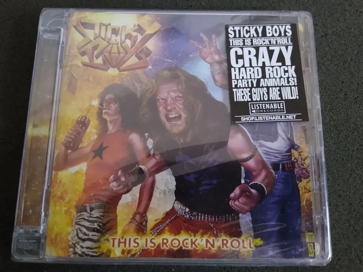 Cd - The Sticky Boys - This Is Rock'n'roll * Eu - Hard Rock
