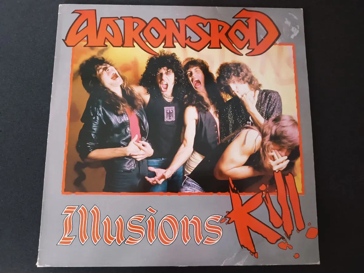 Lp - Aaronsrod - Illusions Kill * Netherlands - Heavy - 1986