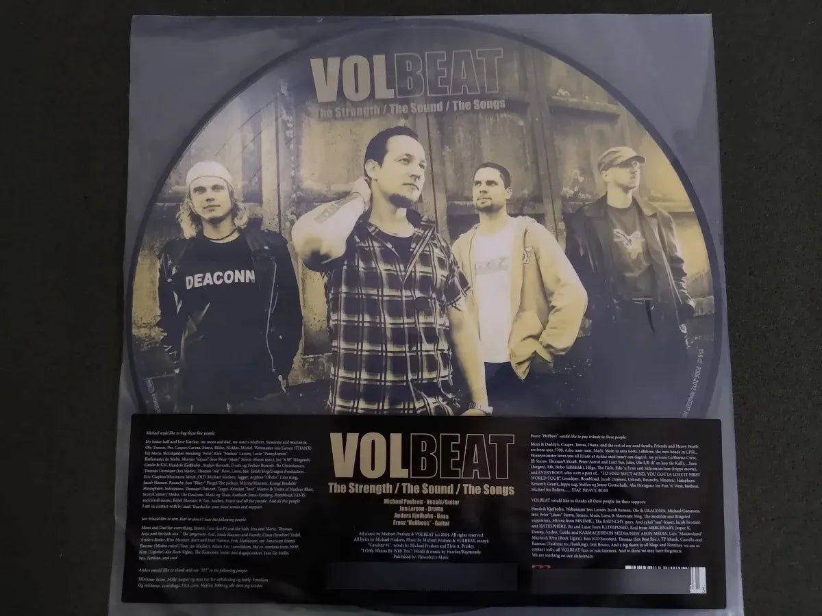 Lp - Volbeat  The Strength /the Sound /the Songs - *imp New