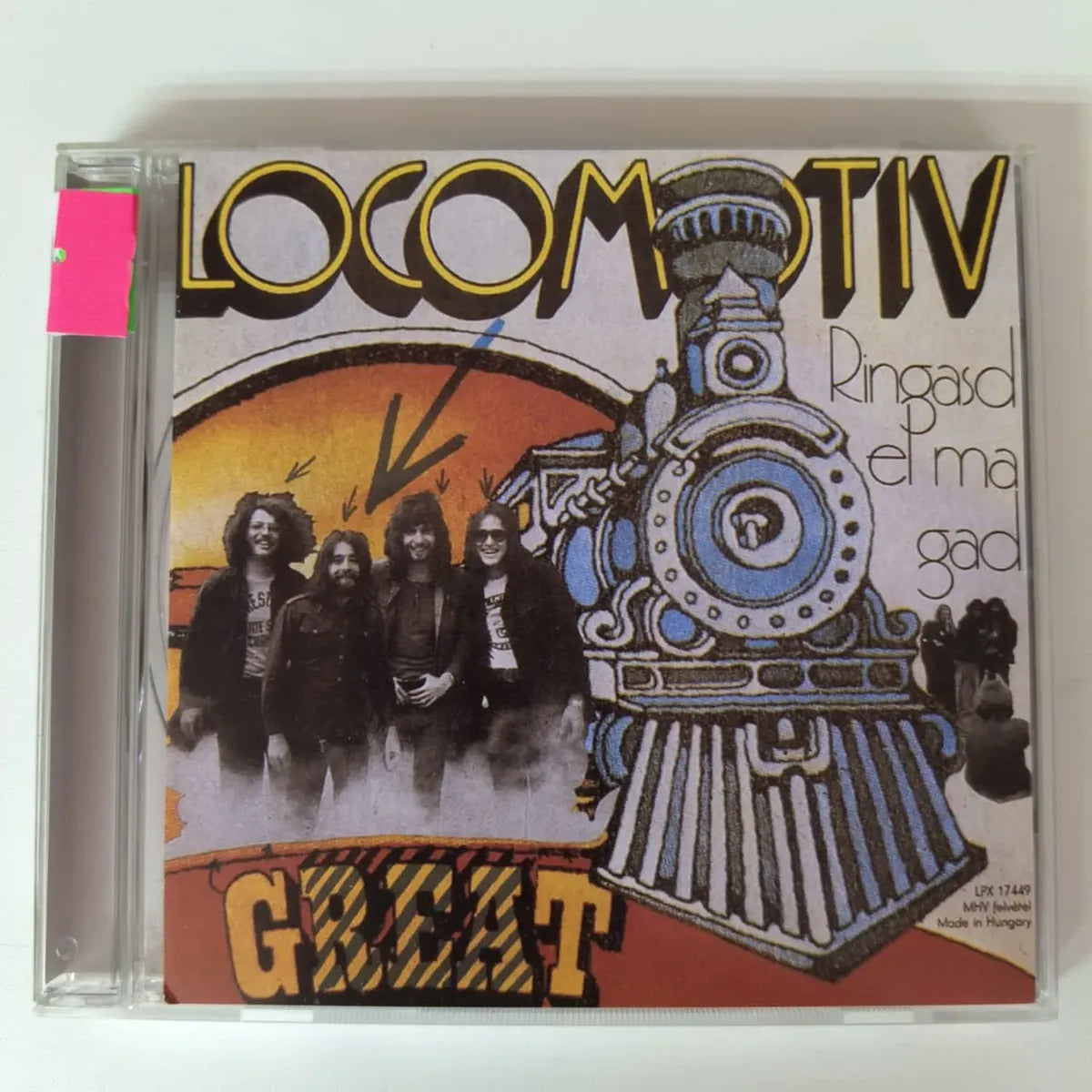 Cd Locomotiv Gt- Ringasd El Magad 1972/1992 Psychedelic Rock