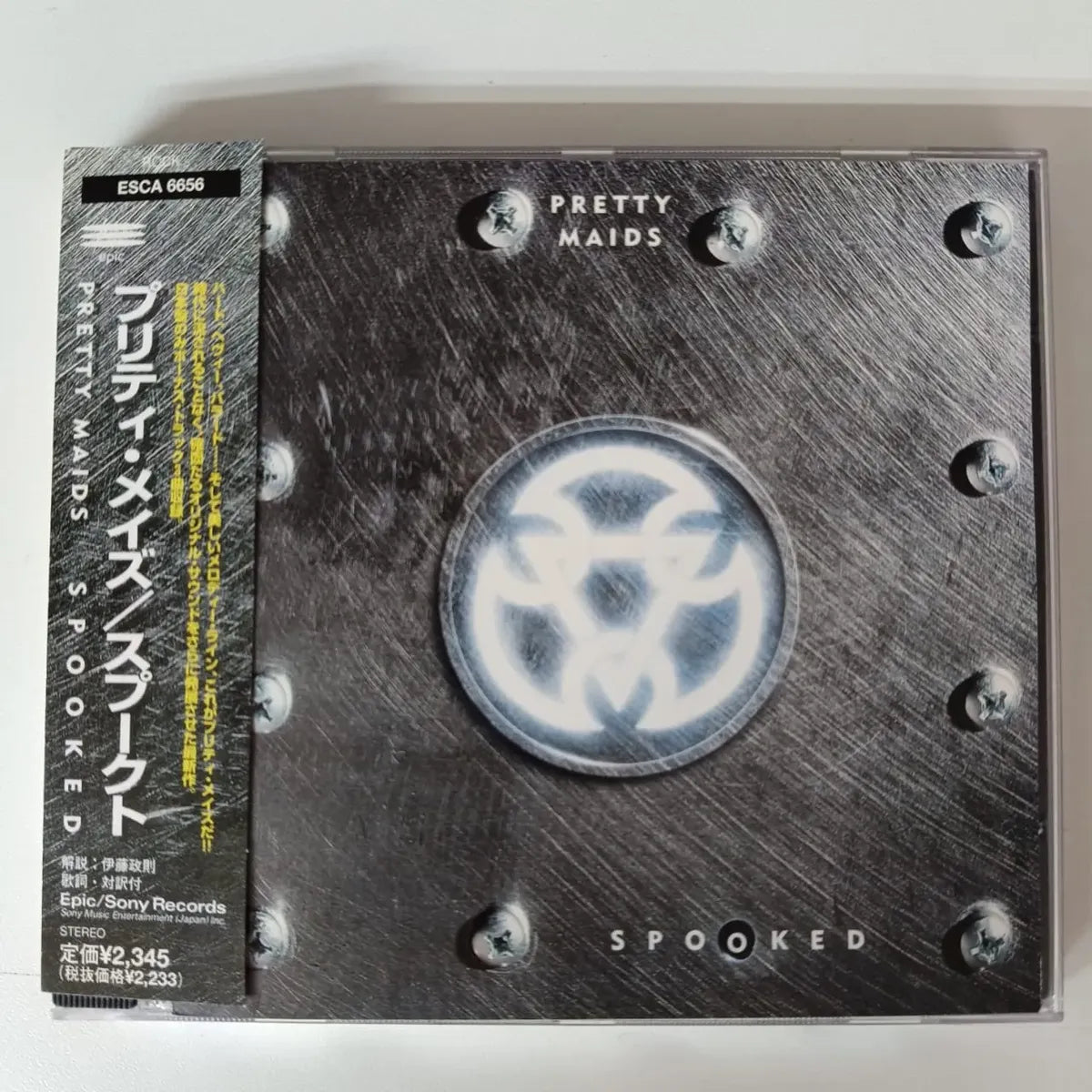 Cd Pretty Maids - Spooked 1997 Edição Japan C/obi Hard Heavy
