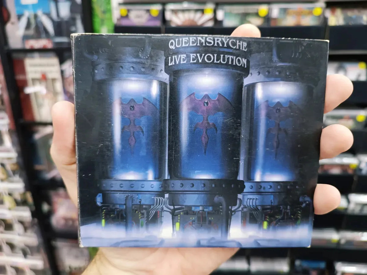 Cd Queensryche - Live Evolution * Us - Duplo Usado Leia Anun