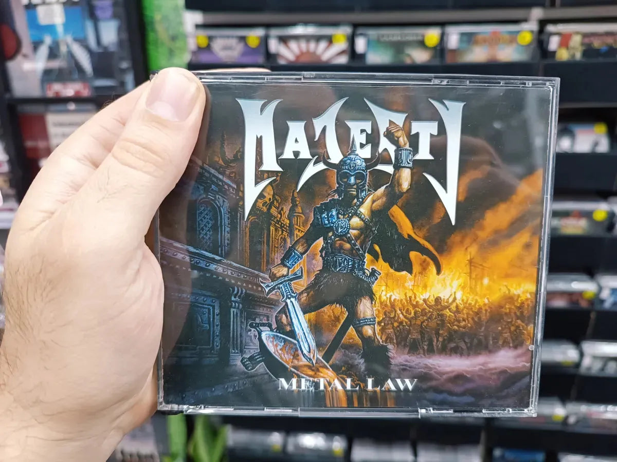 Cd Majesty - Metal Law * Nac - Triplo - Heavy / Power Metal