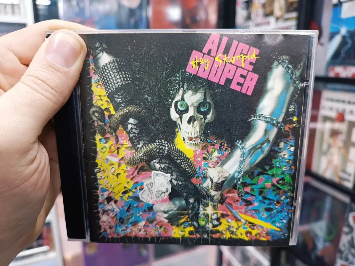 Cd Alice Cooper - Hey Stoopid * Nac - De Época - Usado Leia