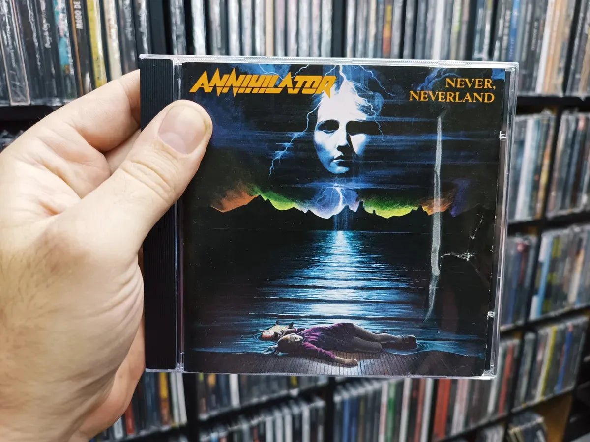 Cd Annihilator - Never, Neverland (1990)thrash Metal Import