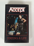 K7 Cassete - Accept-staying A Life * Importada Udo