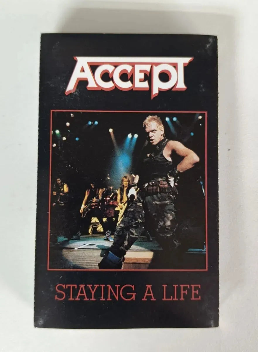K7 Cassete - Accept-staying A Life * Importada Udo