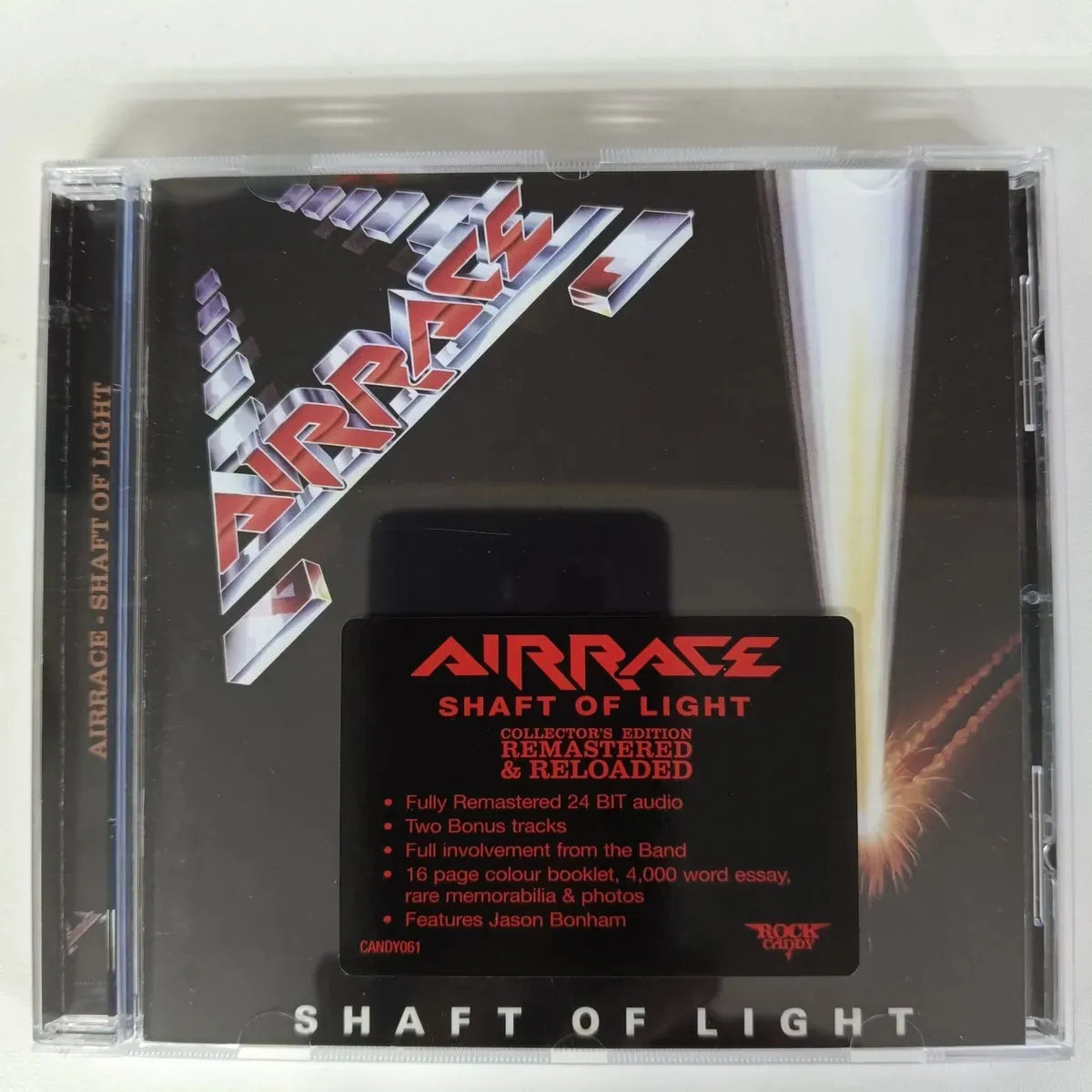 Cd Airrace-shaft Of Light * Hard Rock Aor Com Bonus Bonham