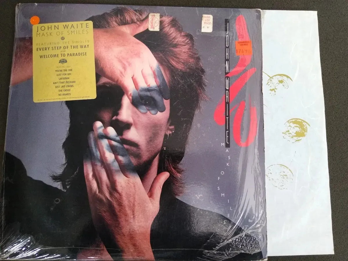 Lp - John Waite - Mask Of Smiles C/ Poster Gigante * Us