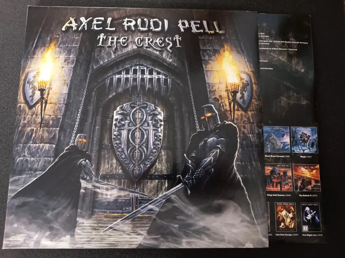 Lp - Axel Rudi Pell - The Crest * Germ - Duplo C/bonus 2010