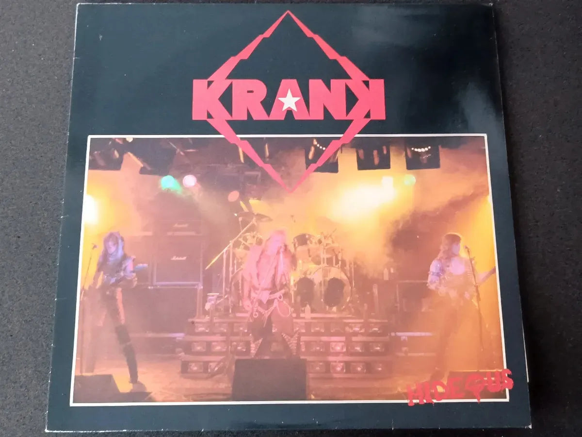 Lp - Krank - Hideous * Netherlands - Heavy - 1986 - De Época