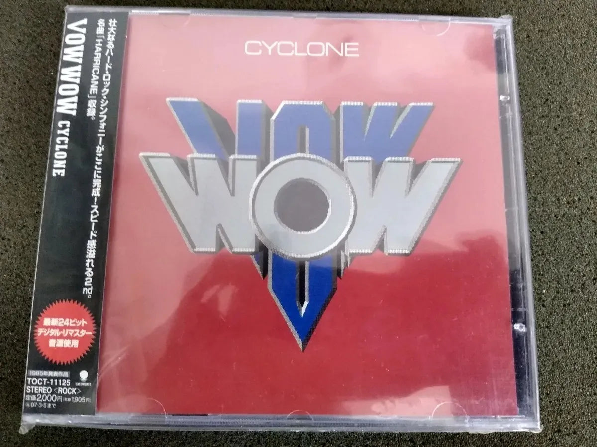Cd - Vow Wow - Cyclone *jap C/obi - Hard/heavy Metal - 2006