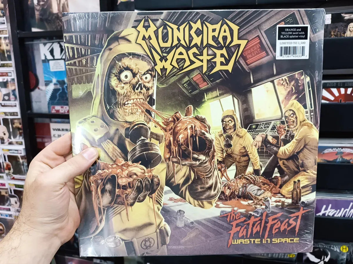 Lp Municipal Waste - The Fatal Feast * Us Ltd Splatt  Sealed