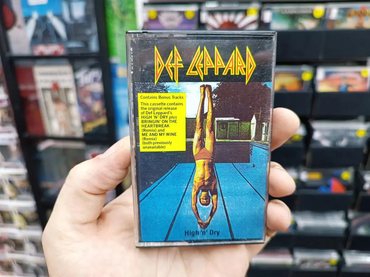 K7 Def Leppard - High 'n' Dry C/02 Bonus * Us - Hard - 1984