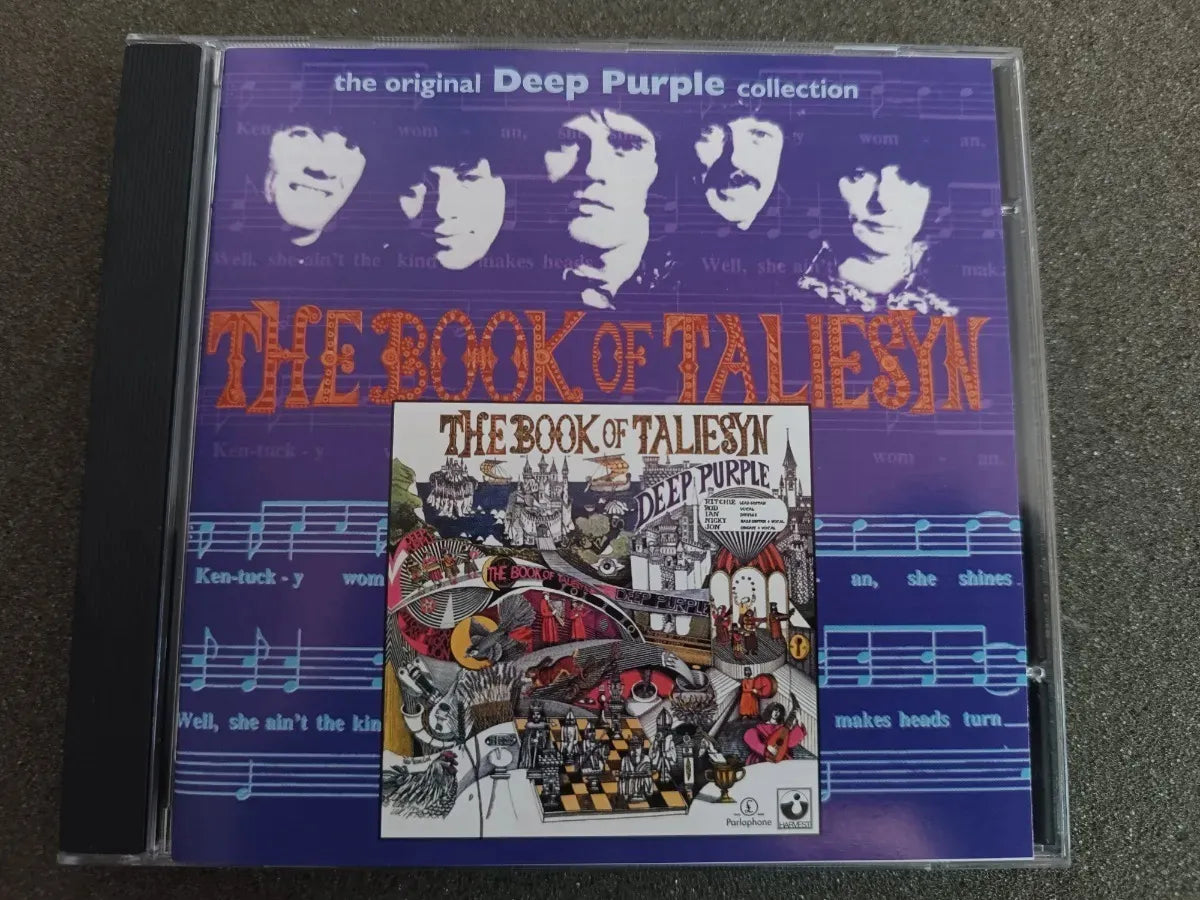 Cd - Deep Purple - The Book Of Taliesyn C/bonus * Imp - 2000