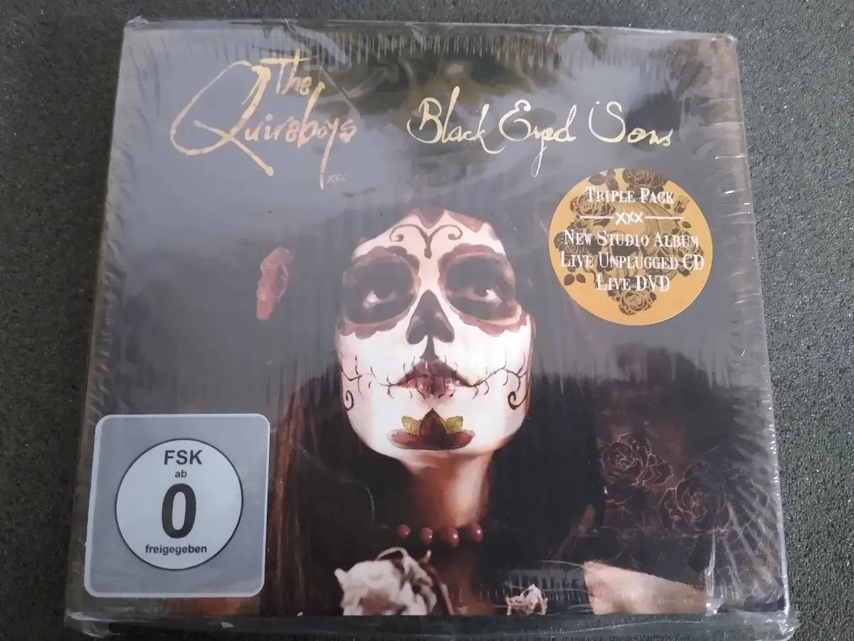 Cd - The Quireboys - Black Eyed Sons * Eu - 2cds + Dvd Box