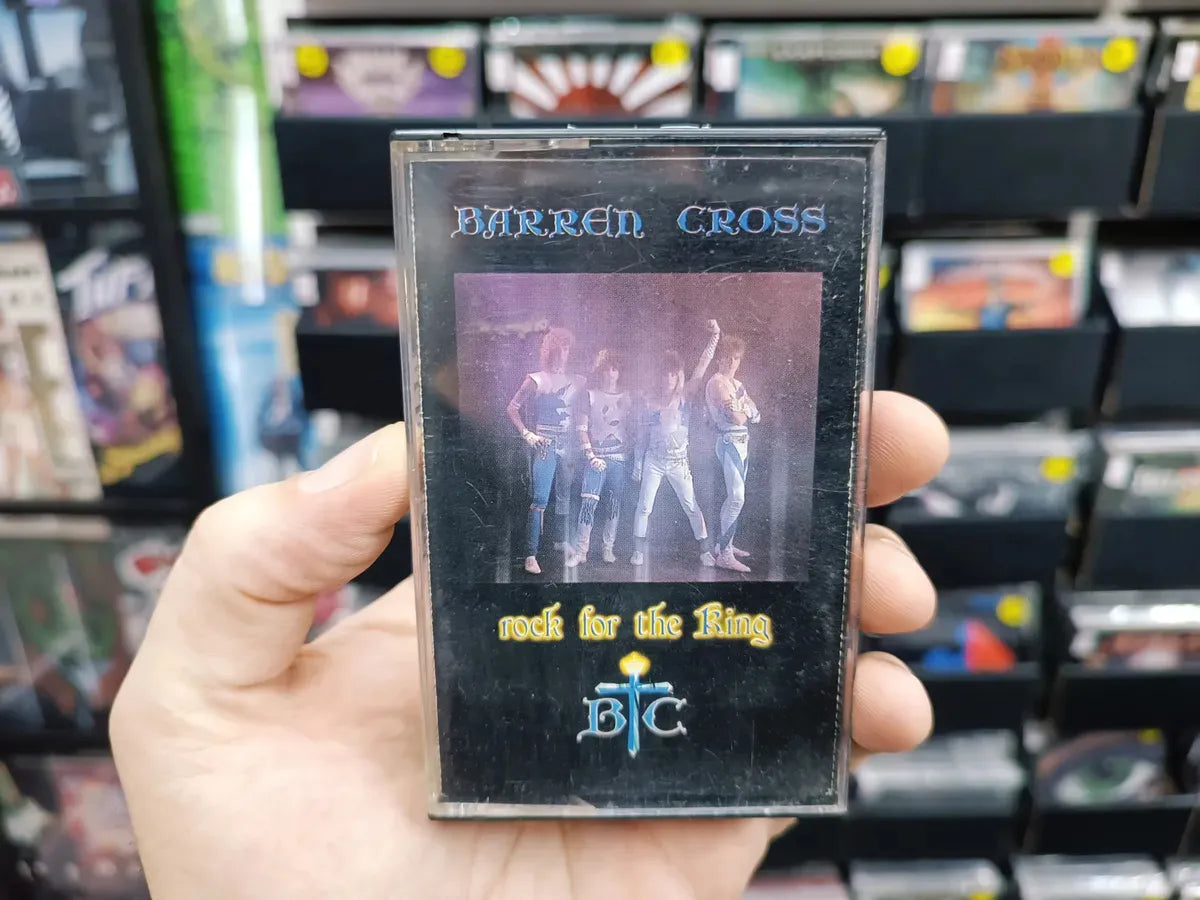 K7 Barren Cross - Rock For The King * Us - Heavy Metal 1986