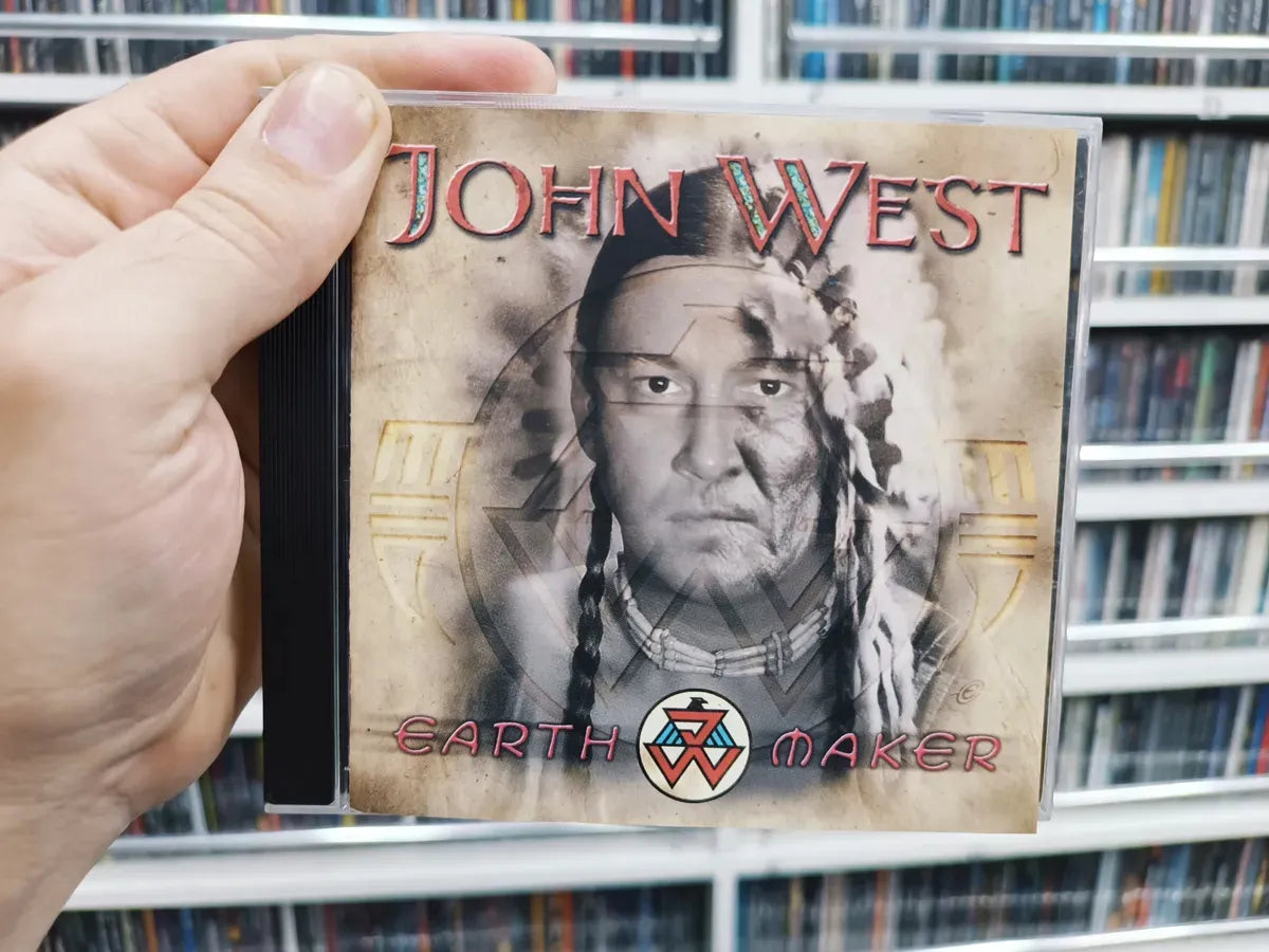 Cd John West - Earth Maker * Official Russia - Heavy Metal