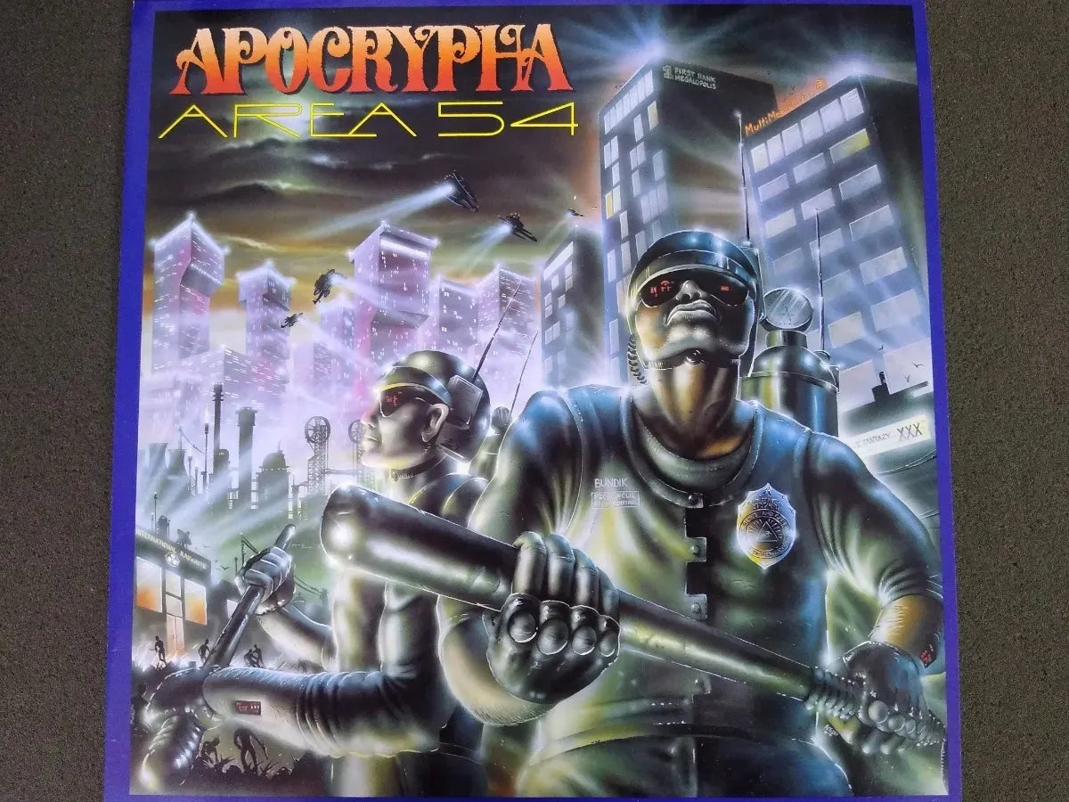 Lp - Apocrypha - Area 54 * Eu - Thrash Metal - 1990