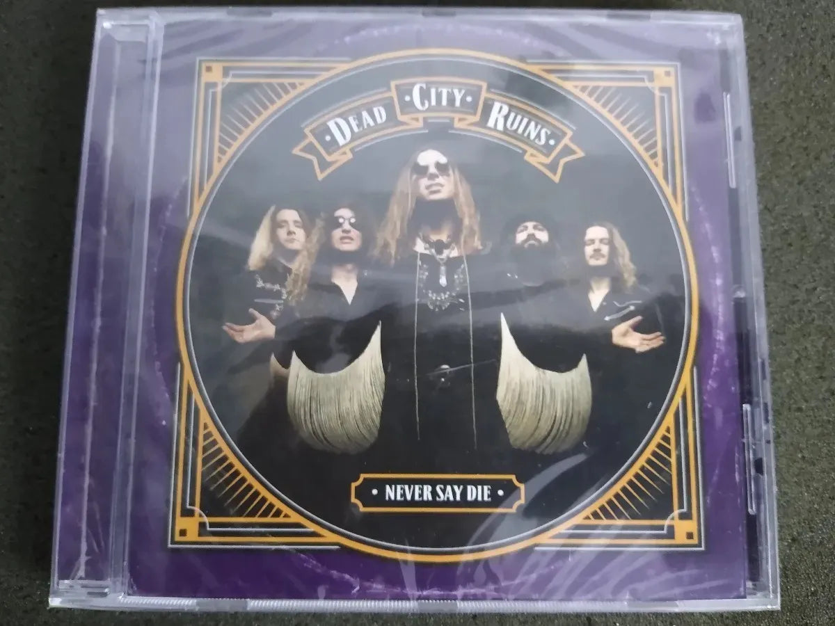 Cd - Dead City Ruins  Never Say Die *new - Hard Rock