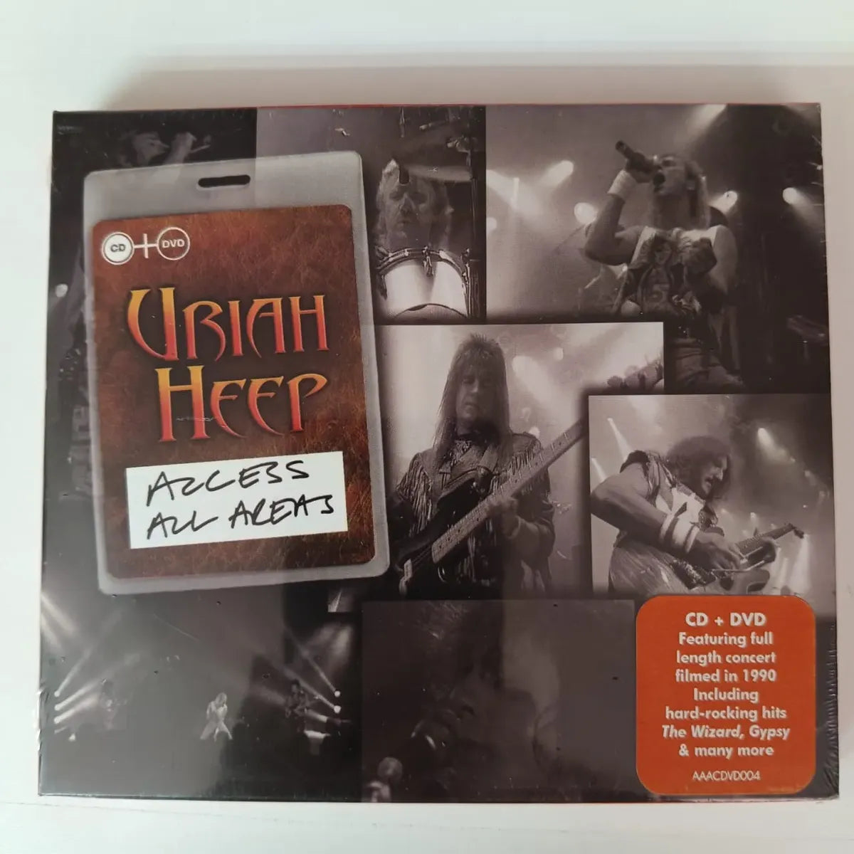 Cd Uriah Heep - Access All Areas Cd + Dvd Digipack Import