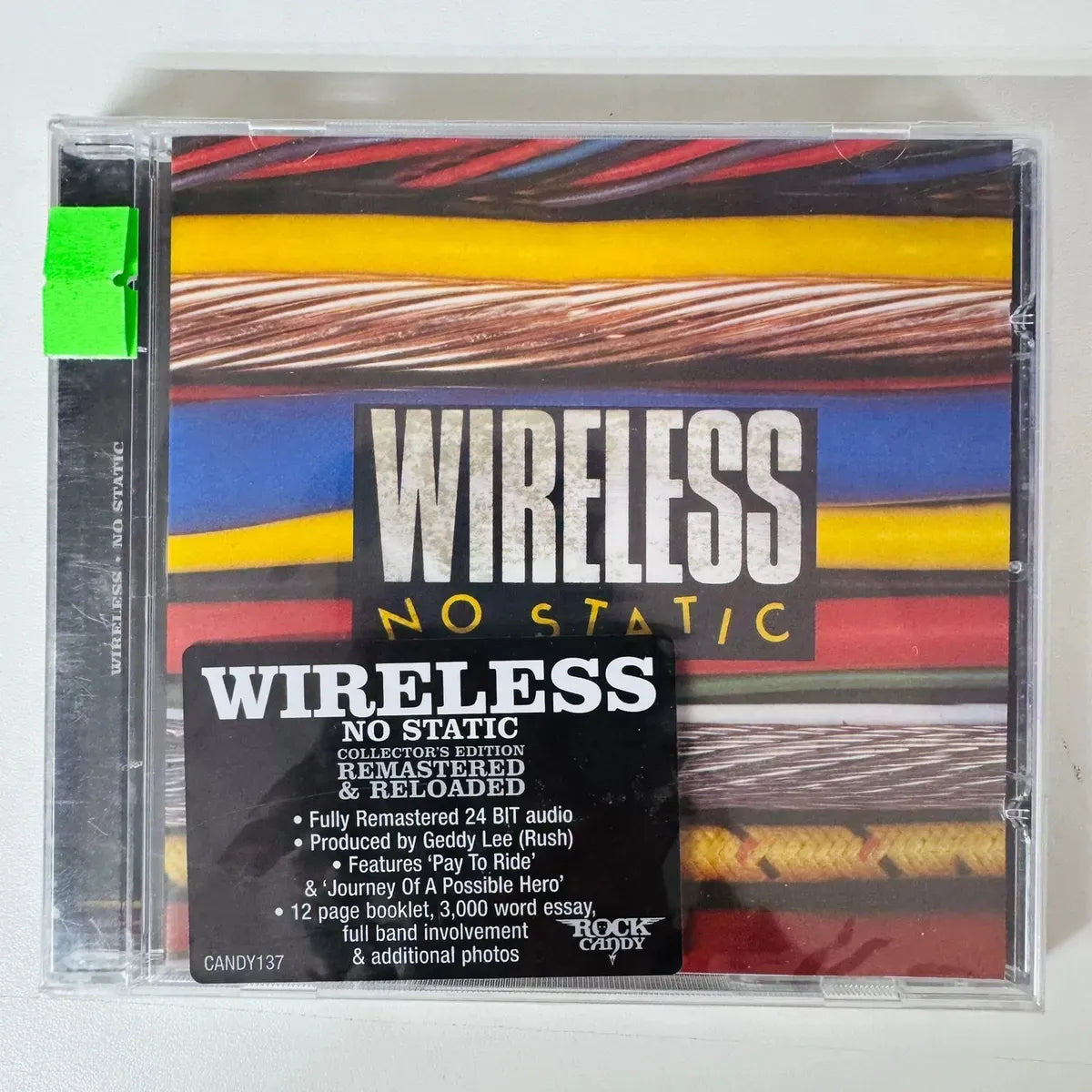 Cd Wireless - No Static [art Rock Aor Importado]