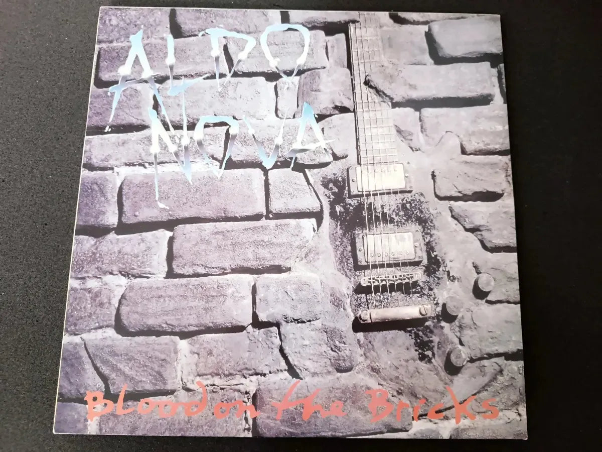 Lp - Aldo Nova - Blood On The Bricks * Eu - 1991 - De Época