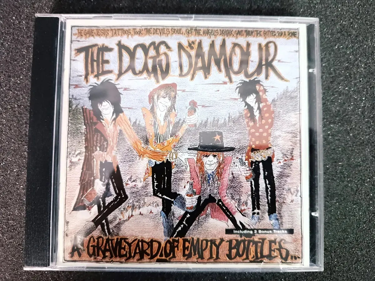 Cd - The Dogs D'amour - A Graveyard Of Empty Bottles * Germ