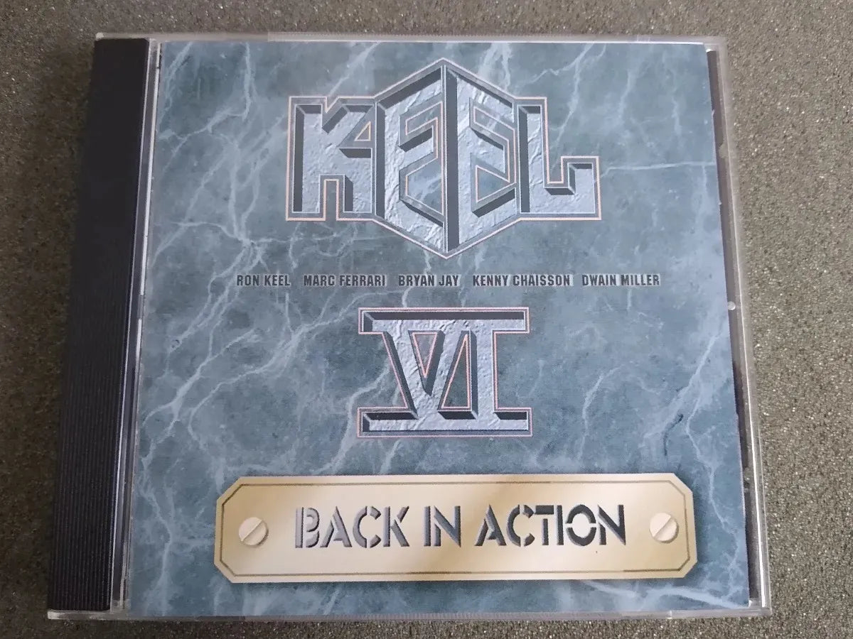 Cd - Keel - Back In Action * Imp - Heavy Metal - 2009