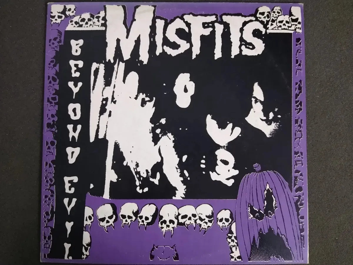 Lp - Misfits  Beyond Evil - Boot Raro 1977-1980 - 1°st Press