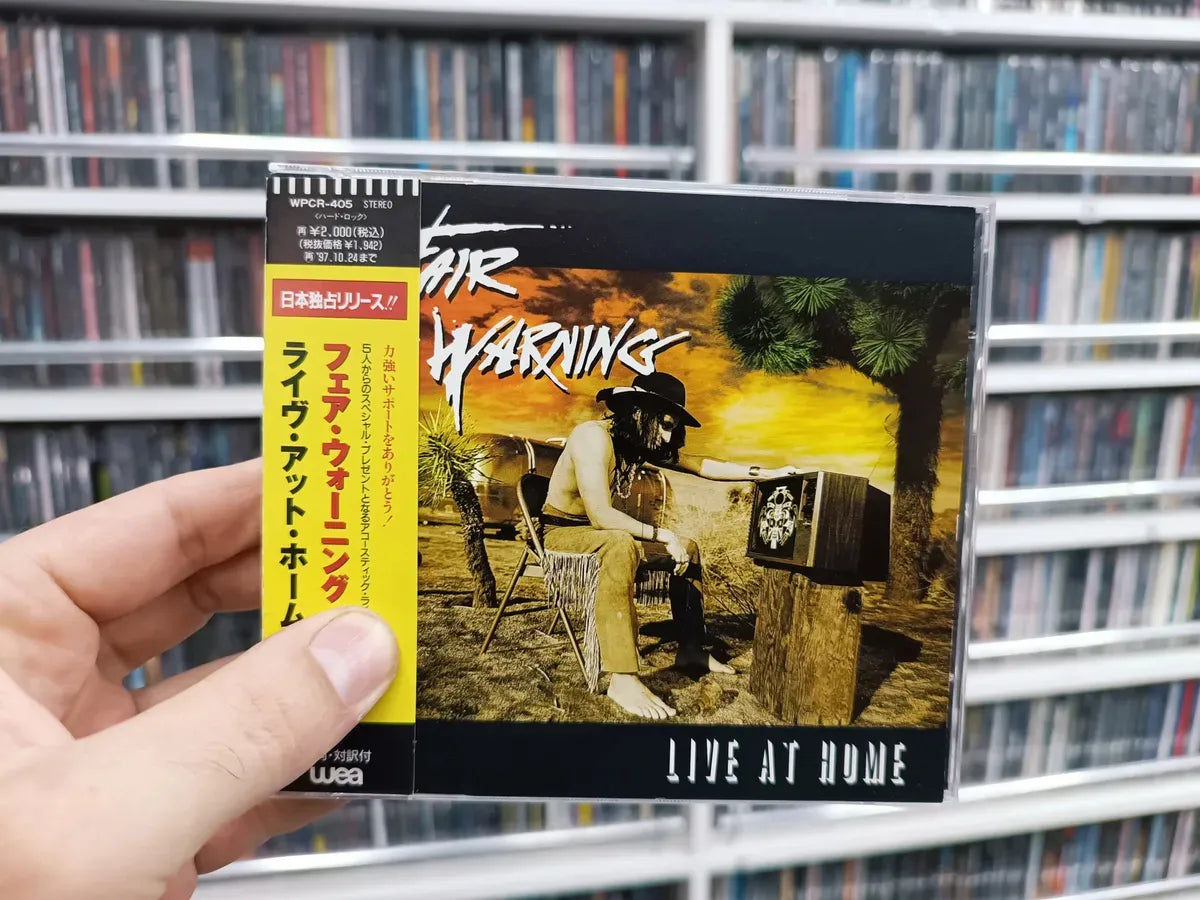 Cd Fair Warning - Live At Home * Jap C/obi - Hard Rock 1995
