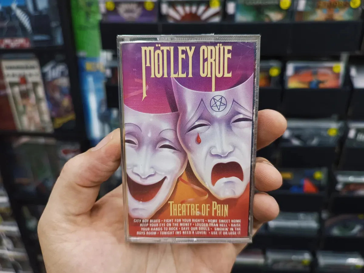 K7 Motley Crue  Theatre Of Pain * Us - Hard Rock - 1985