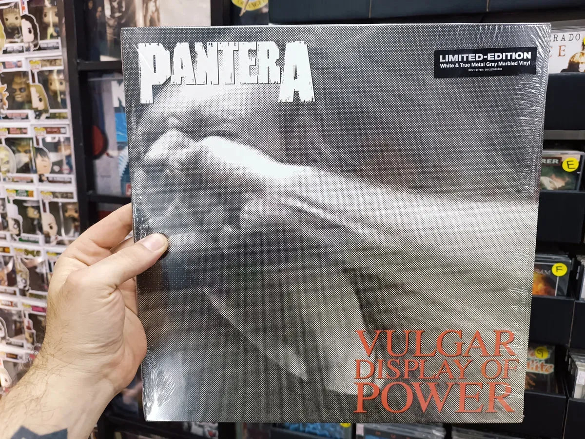 Lp Pantera  Vulgar Display Of Power * Us - Marbled Lp Sealed