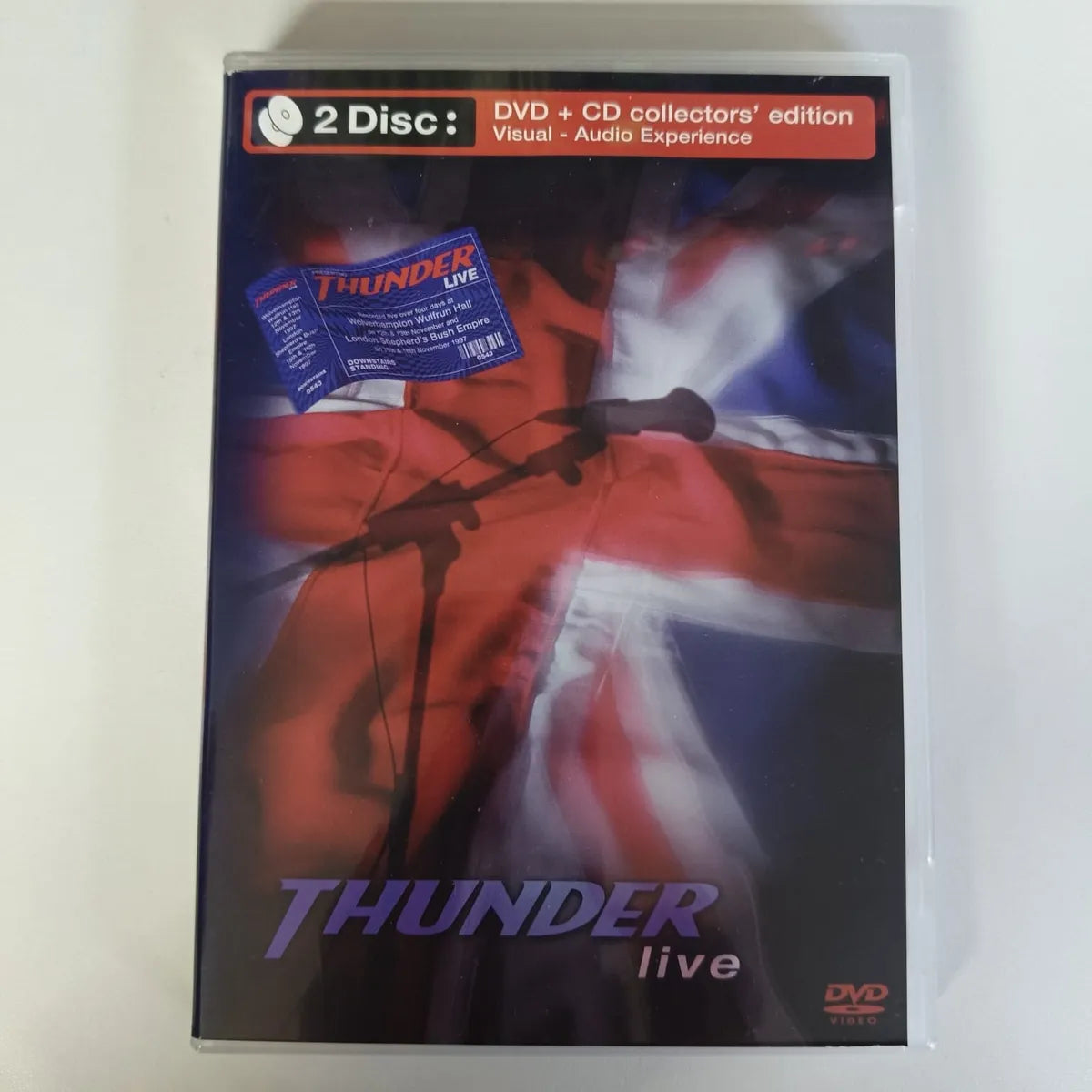Cd / Dvd Thunder - Live - Special Edition Cd + Dvd Importad
