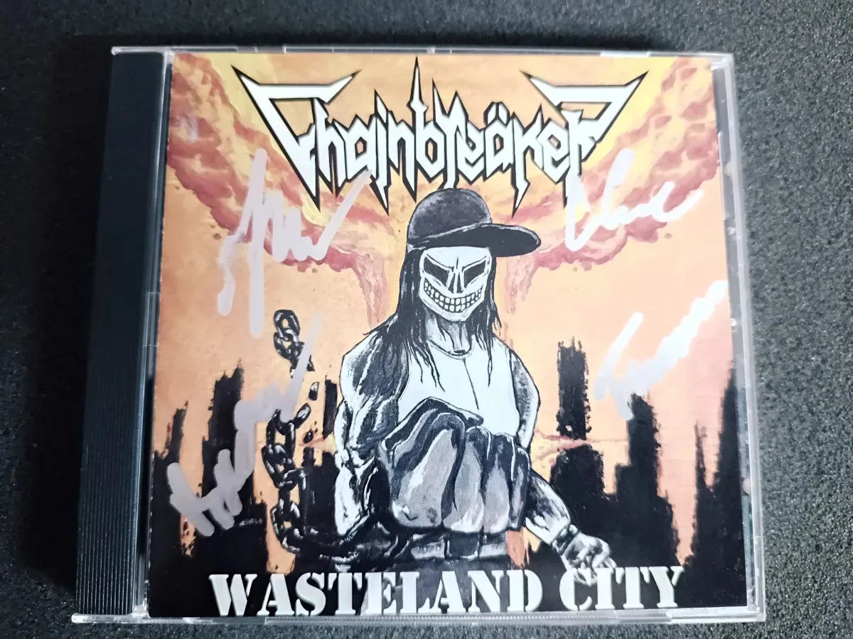 Cd - Chainbreaker - Wasteland City * Austria - Autografado