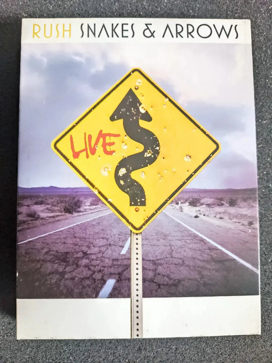 Dvd - Rush - Snakes & Arrows Live * Nac - Triplo - Digipak