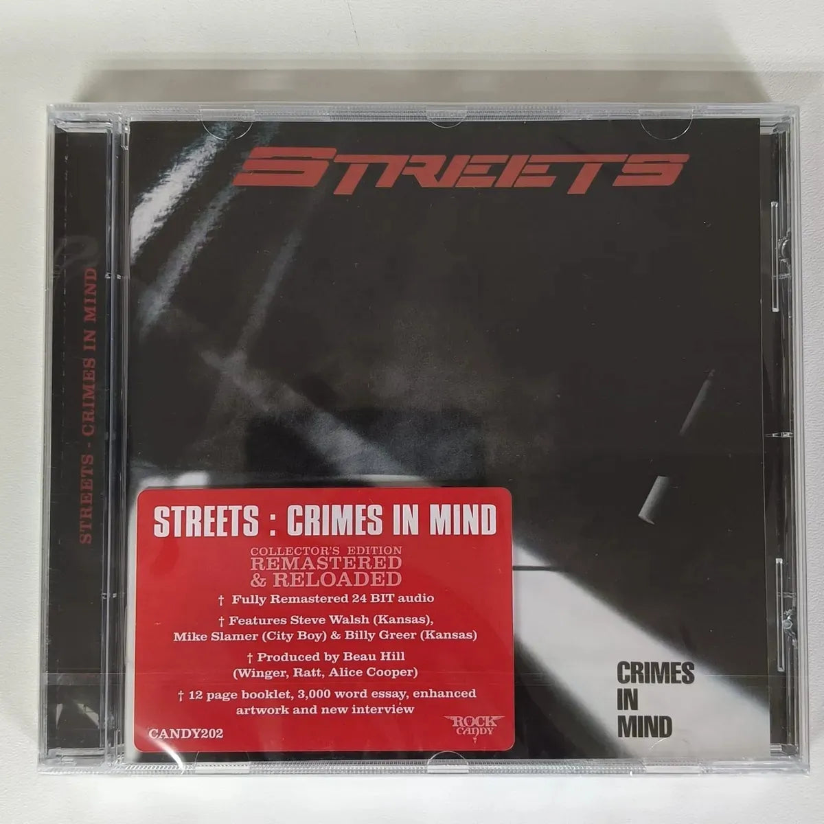 Cd Streets-crimes In Mind *remaster Rock Candy Kansas Walsh