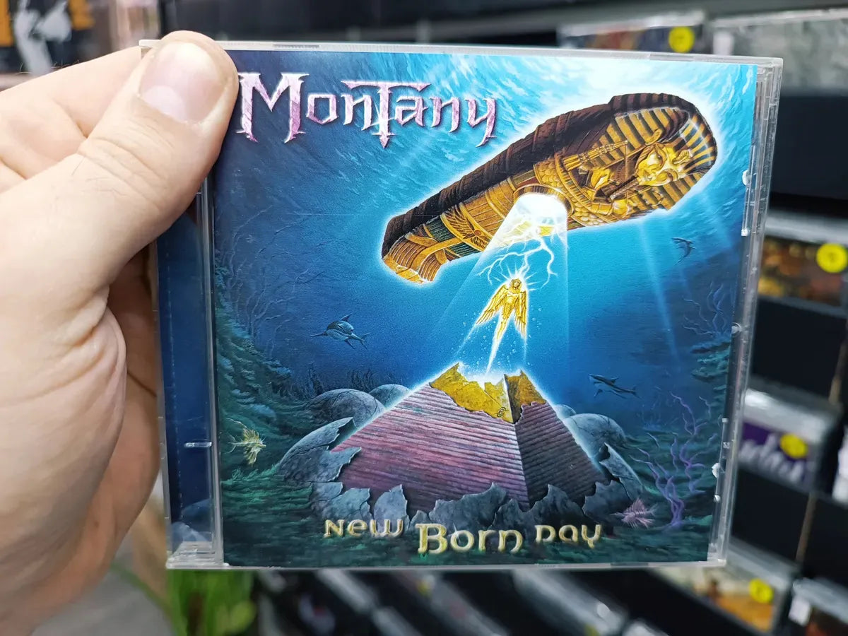 Cd Montany - New Born Day * Germany - Heavy - Usado - Leia